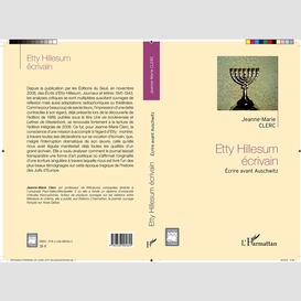 Etty hillesum écrivain