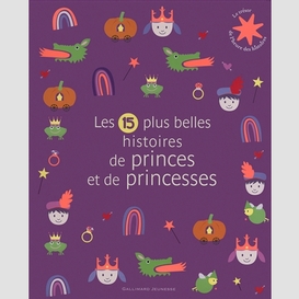 15 plus belles hist. princes princesses