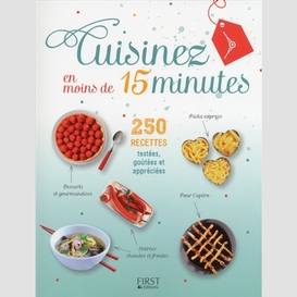 Cuisinez moins 15 minutes