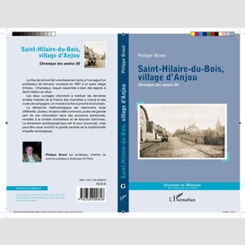Saint-hilaire-du-bois, village d'anjou