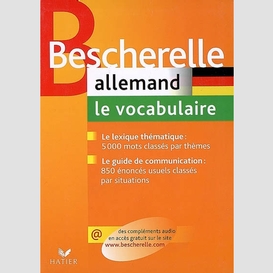 Bescherelle allemand - le vocabulaire