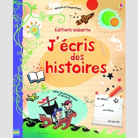 J'ecris des histoires