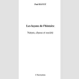 Les leçons de l'histoire