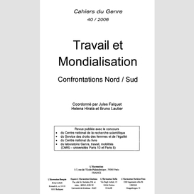 Travail et mondialisation