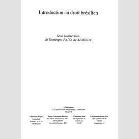 Introduction au droit brésilien