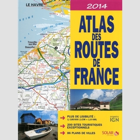 Atlas des routes de france 2014