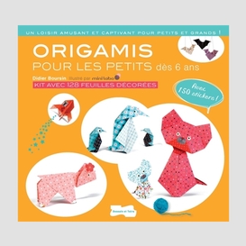 Origamis pour les petits (6 ans +)