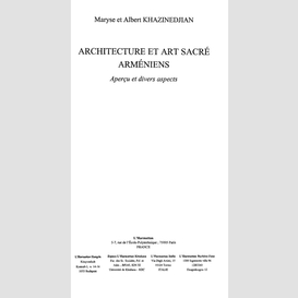 Architecture et art sacré arméniens