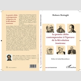 La pensée chiite contemporaine à l'épreuve de la révolution iranienne