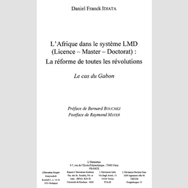 L'afrique dans le système lmd (licence - master - doctorat)
