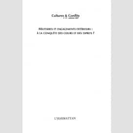 Militaires et engagements extérieurs