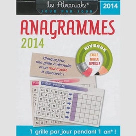 Anagrammes 2014