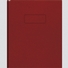 Livre composition 9.25x7.25 192 p. rouge