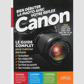 Bien debuter la photo avec reflex canon