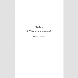 Flaubert l'education sentimentale