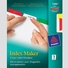 Avery index maker dividers 5 tab 1 set