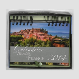 Calendrier 2014 villages de france