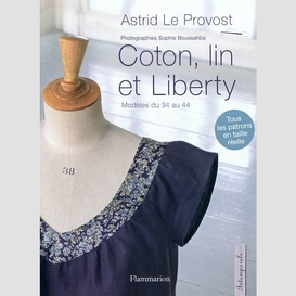 Coton lin et liberty