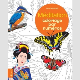 Meditation -coloriage par numero