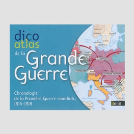 Dico atlas de la grande guerre