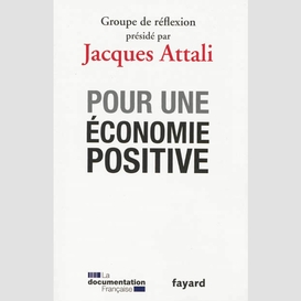 Pour une economie positive