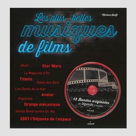 Plus belles musiques de films (+cd) les