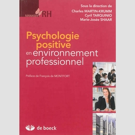 Psychologie positive environnement profe