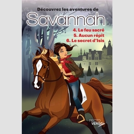 Decouvrez aventures savannah (coff.4-5-6