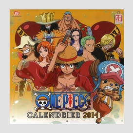 Calendrier one piece 2014