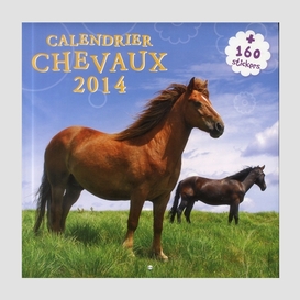 Calendrier chevaux 2014