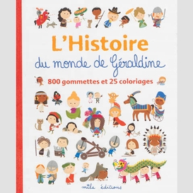 Histoire du monde de geraldine (autocoll