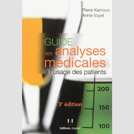 Guide des analyses medicales usage medic