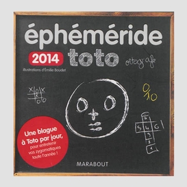 Ephemeride toto 2014