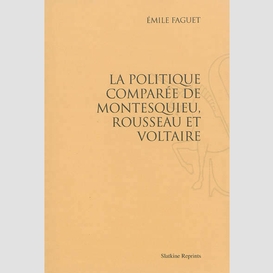 Politique comparee de montesquieu