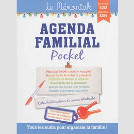 Agenda familial pocket 2014 memoniak