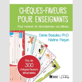 Cheques-faveurs pour enseignants