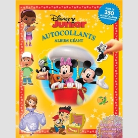 Disney junior autocollants album geant