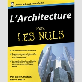 Architecture pour les nuls (l')