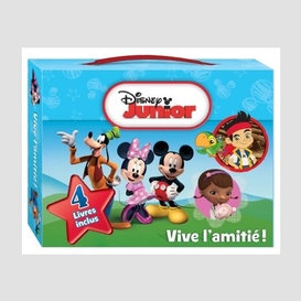 Disney junior - vive l'amitie 4 volumes