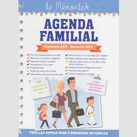 Agenda familial memoniak 2013-2014