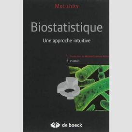 Biostatistique :une approche intuitive