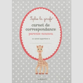 Carnet de correspondance parents-nounou