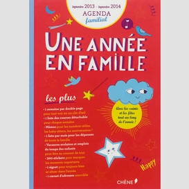 Agenda 2013-2014 une annee en famille