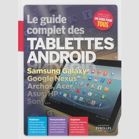 Guide complet des tablettes android