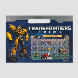 Mon bloc jeux transformers autocollants