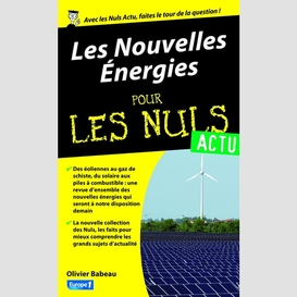 Nouvelles energies les nuls actu