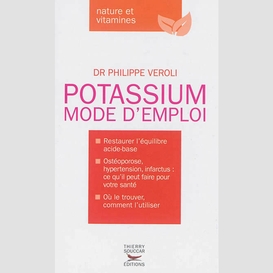 Potassium mode d emploi