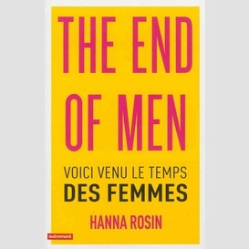 The end of men