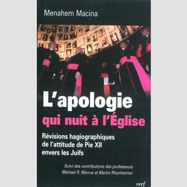 Apologie qui nuit a l'eglise (l')