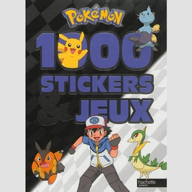 Pokemon 1000 stickers et jeux